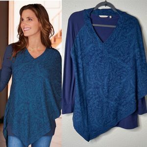 SOFT SURROUNDINGS Arpina Tunic Women’s Size Small